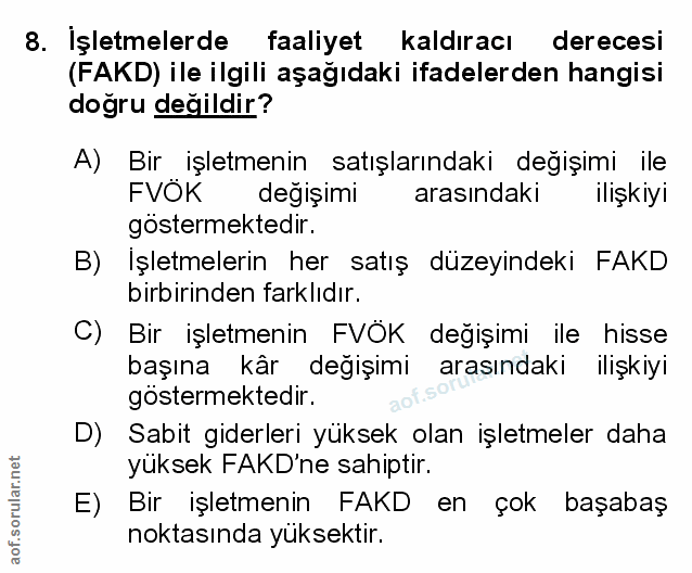 Soru 8