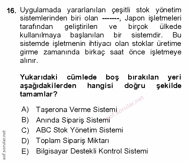 Soru 16