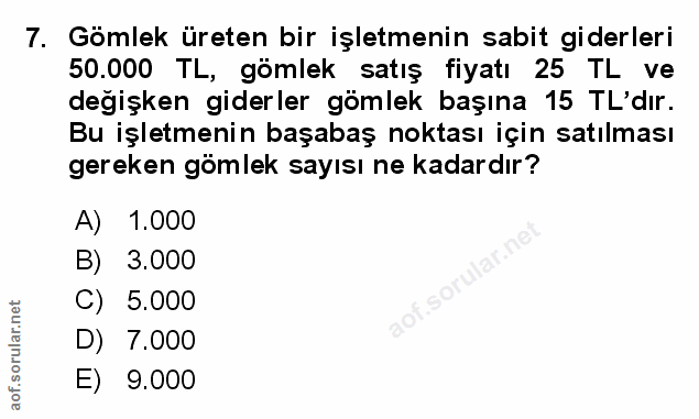 Soru 7