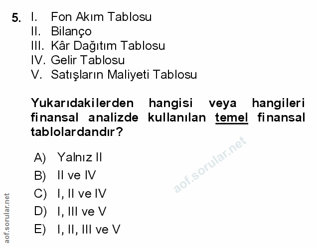 Soru 5