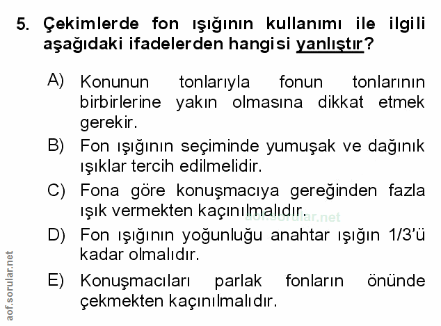 Soru 5