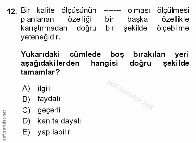 Soru 12