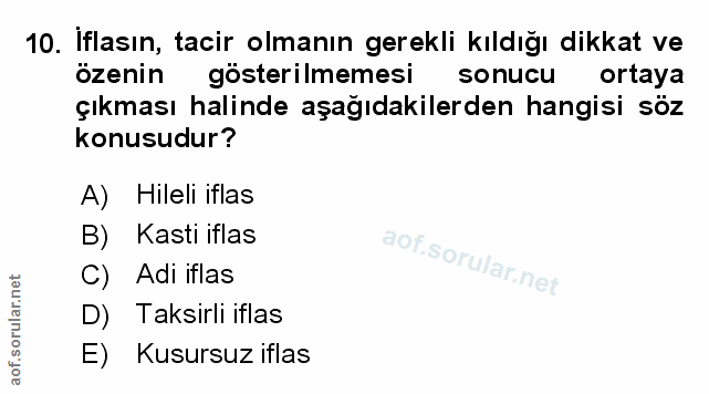 Soru 10