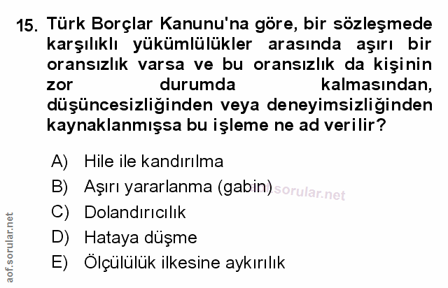 Soru 15