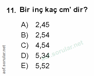 Soru 11