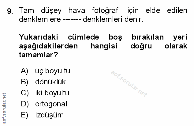 Soru 9