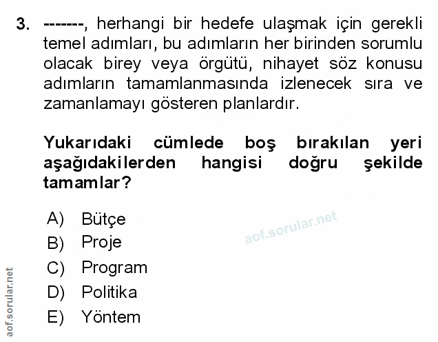 Soru 3