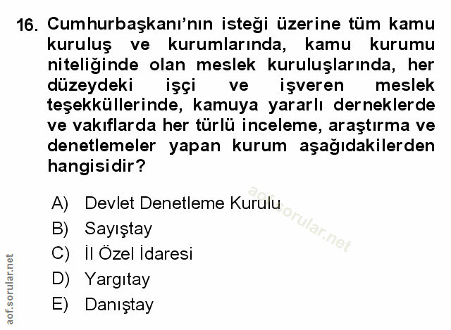 Soru 16