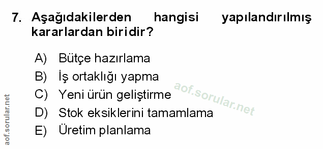 Soru 7