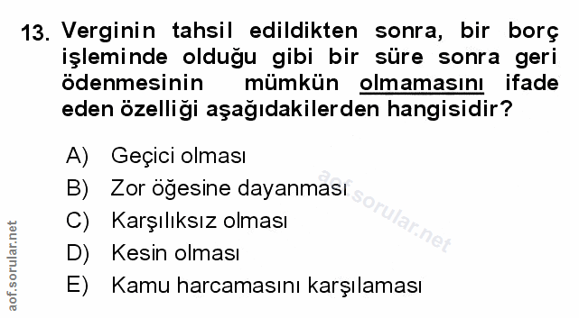 Soru 13
