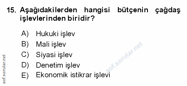 Soru 15