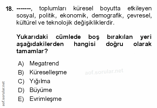 Soru 18