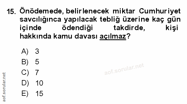 Soru 15
