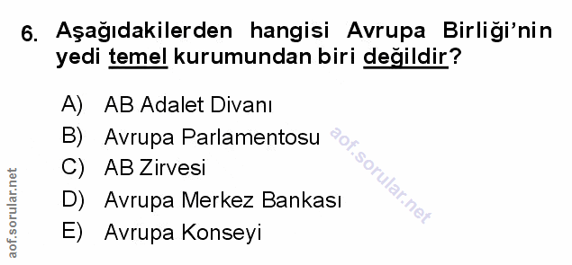 Soru 6