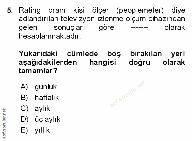 Soru 5