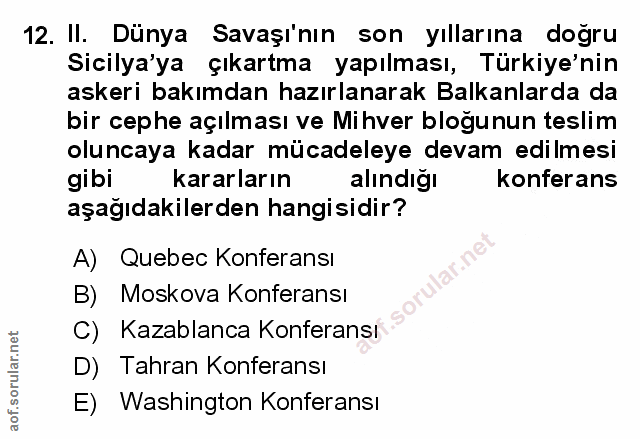 Soru 12