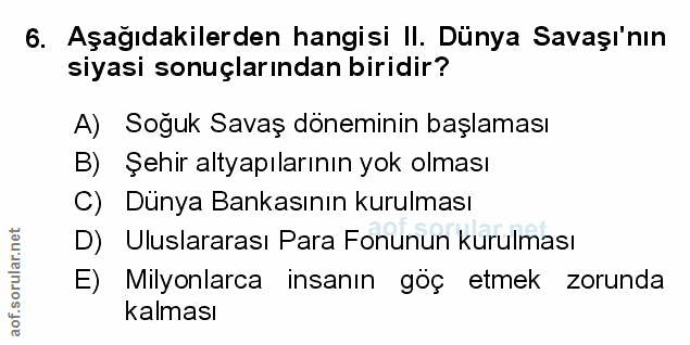 Soru 6