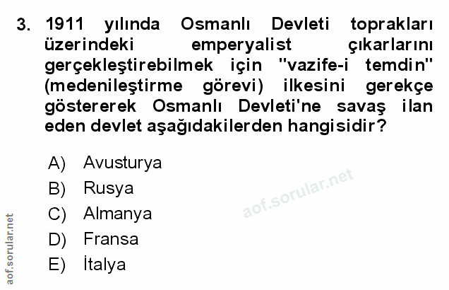 Soru 3