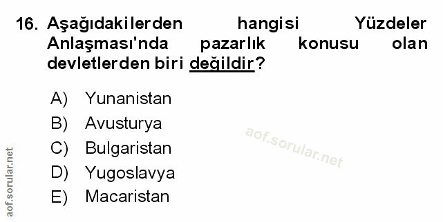 Soru 16