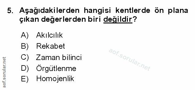 Soru 5