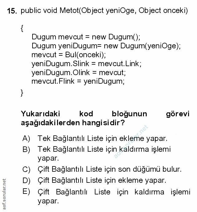 Soru 15