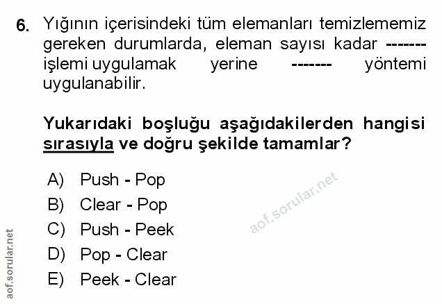 Soru 6