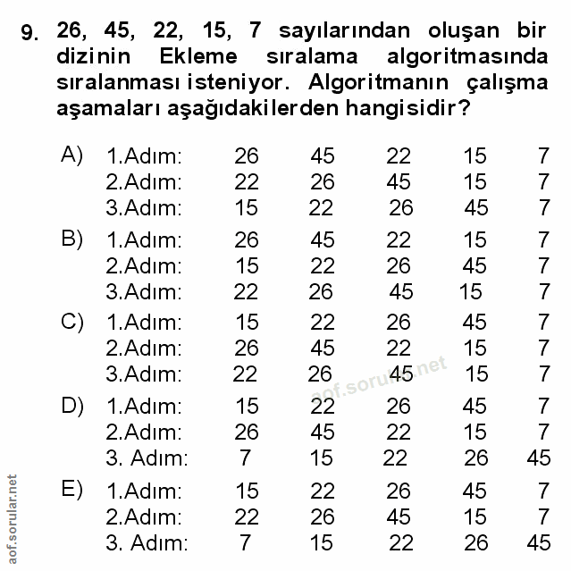Soru 9