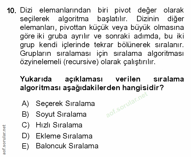 Soru 10