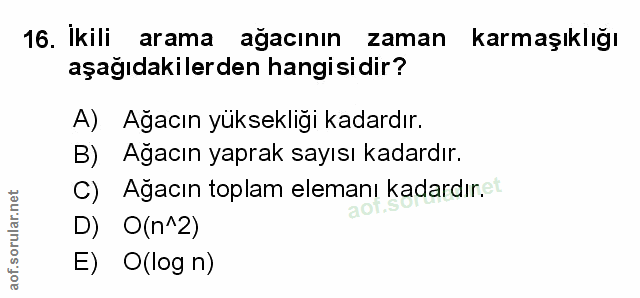 Soru 16