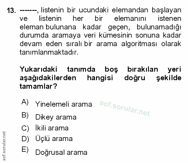 Soru 13