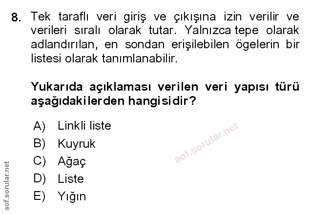 Soru 8