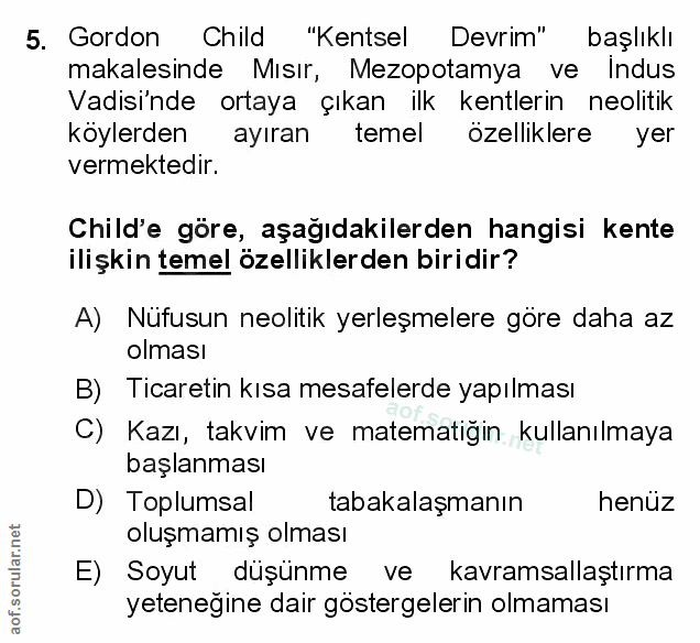 Soru 5