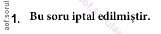 Soru 1