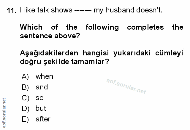 Soru 11