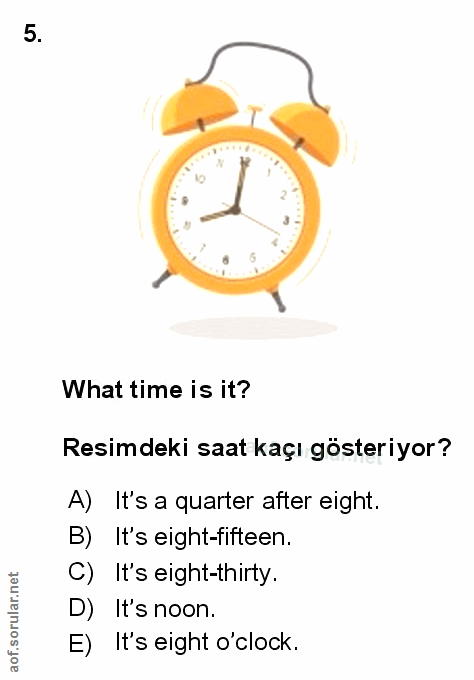 Soru 5