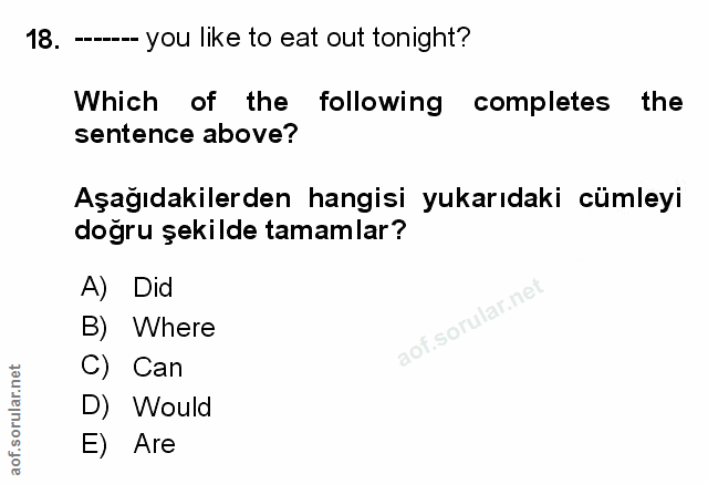 Soru 18
