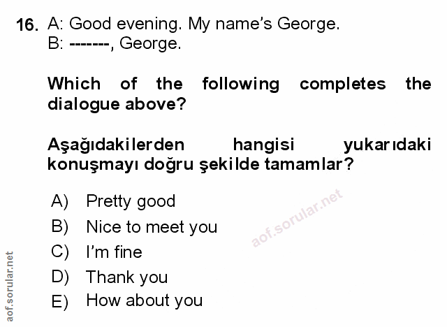 Soru 16