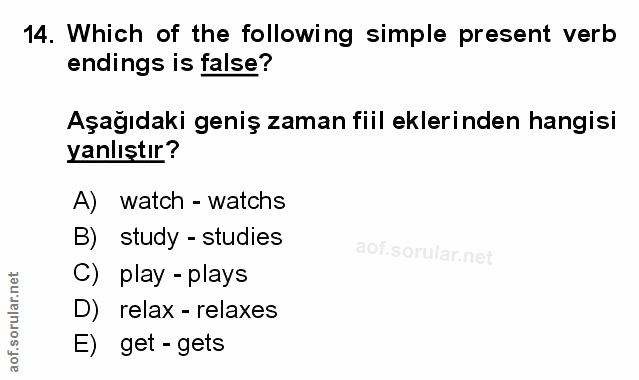 Soru 14