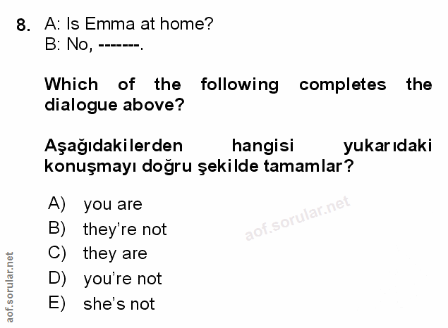 Soru 8