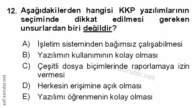 Soru 12