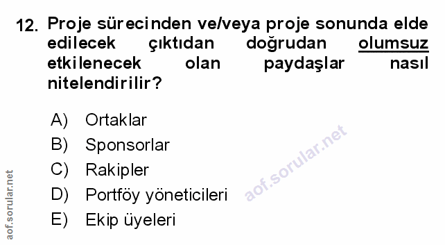 Soru 12