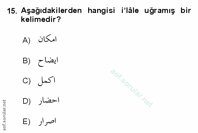 Soru 15
