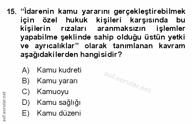 Soru 15