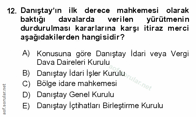 Soru 12