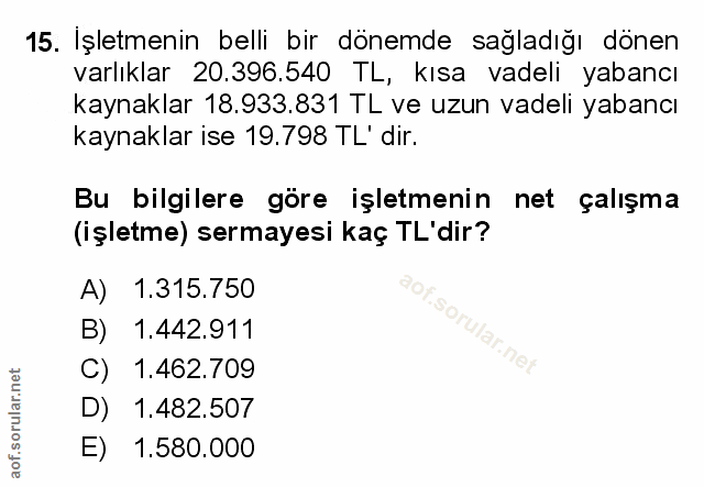 Soru 15