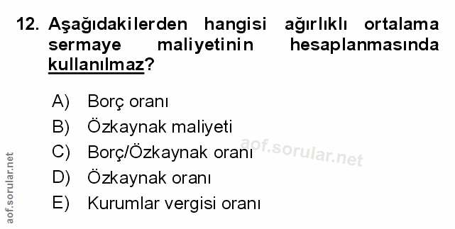 Soru 12