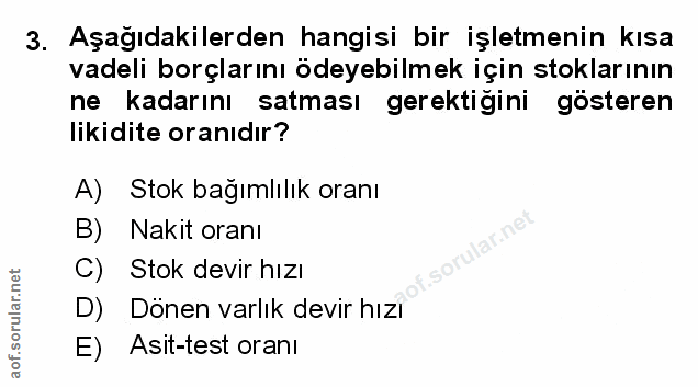 Soru 3