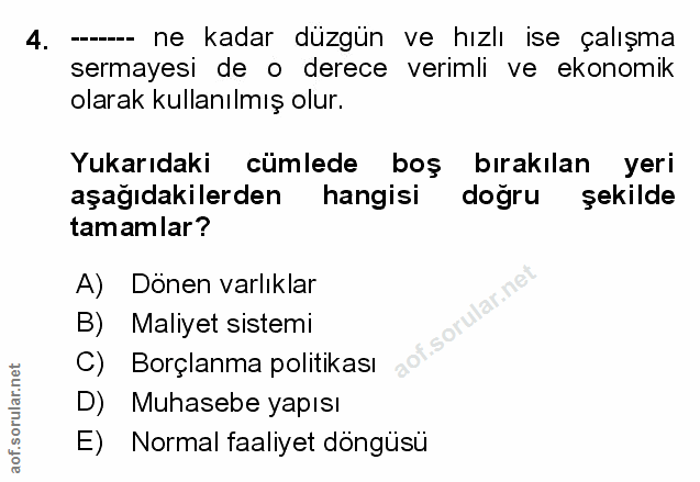 Soru 4