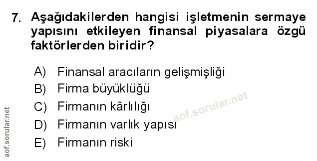 Soru 7