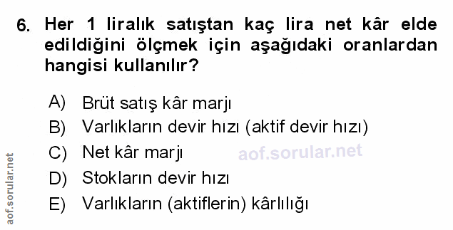 Soru 6